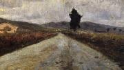 Amedeo Modigliani Small Tuscan Road oil